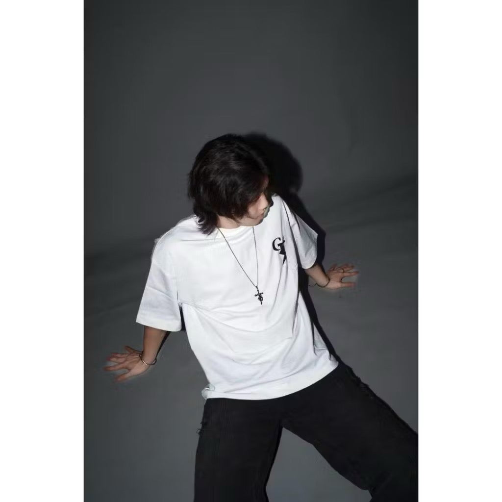 GOAT MOTION GLOBAL WHITE T SHIRT