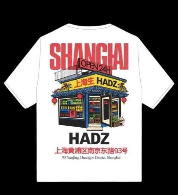HADZ 11 WHITE TEE
