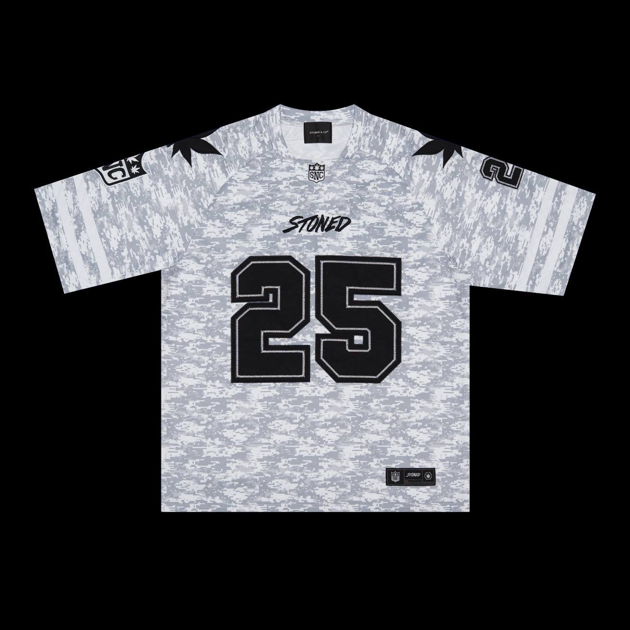 Stoned & Co Force NFL Jersey Grey