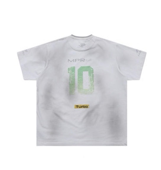MASONPRINCE Prince 10th Anniversary Racing Club Commemorative White Tee