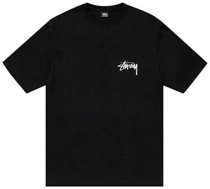Stüssy Plush Tee Black