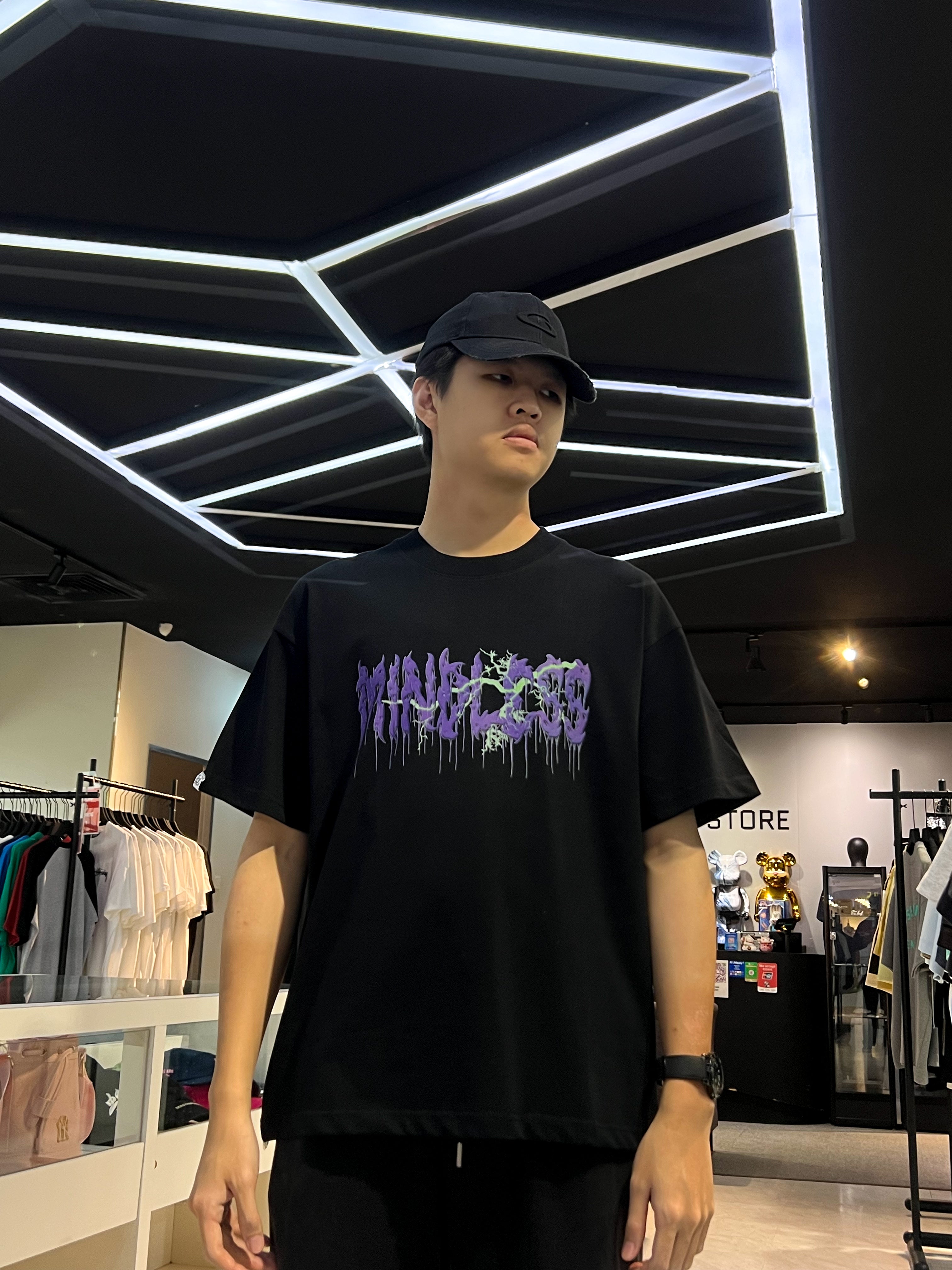 MINDLESS 012BK TEE BLACK