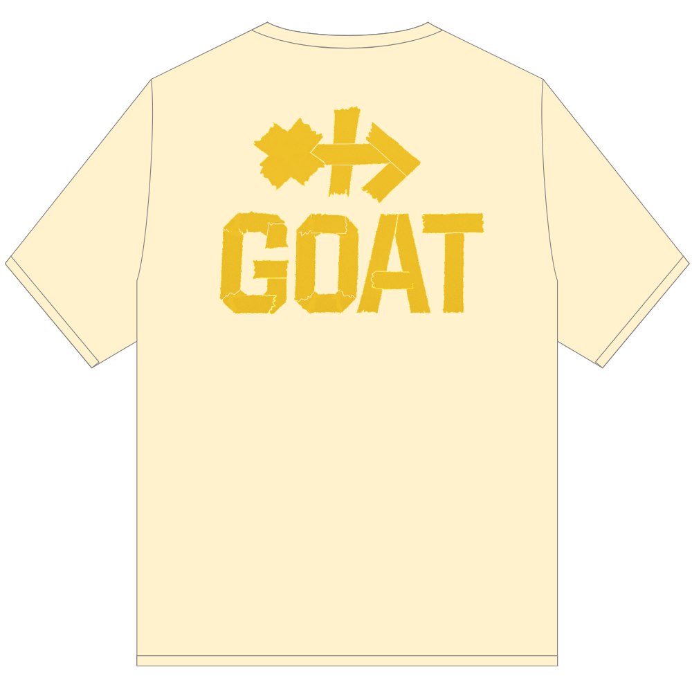 GOAT DIRECTION T SHIRT YELLOW