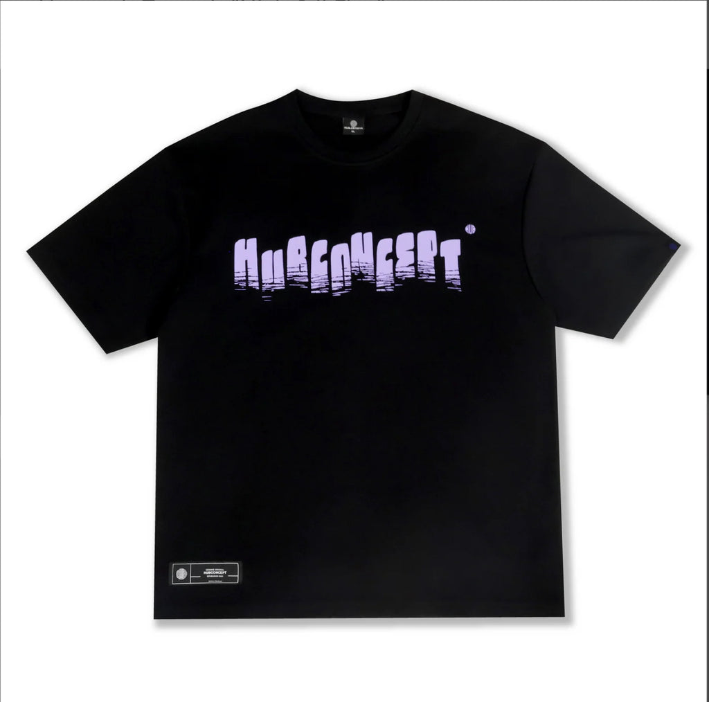 HUBCO NIGHTFALL FLUX TEE BLACK