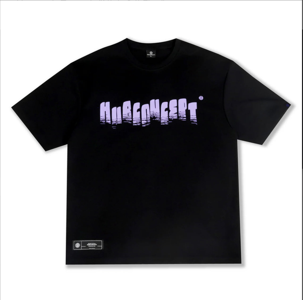 HUBCO NIGHTFALL FLUX TEE BLACK
