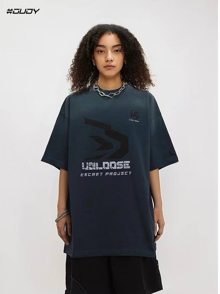 OVDY UNLOOSE T SHIRT NAVY