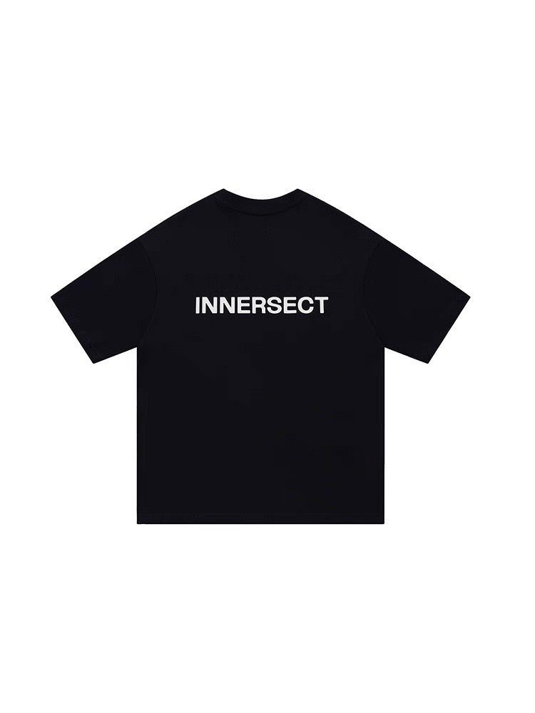 INNERSECT BASIC BLACK T SHIRT