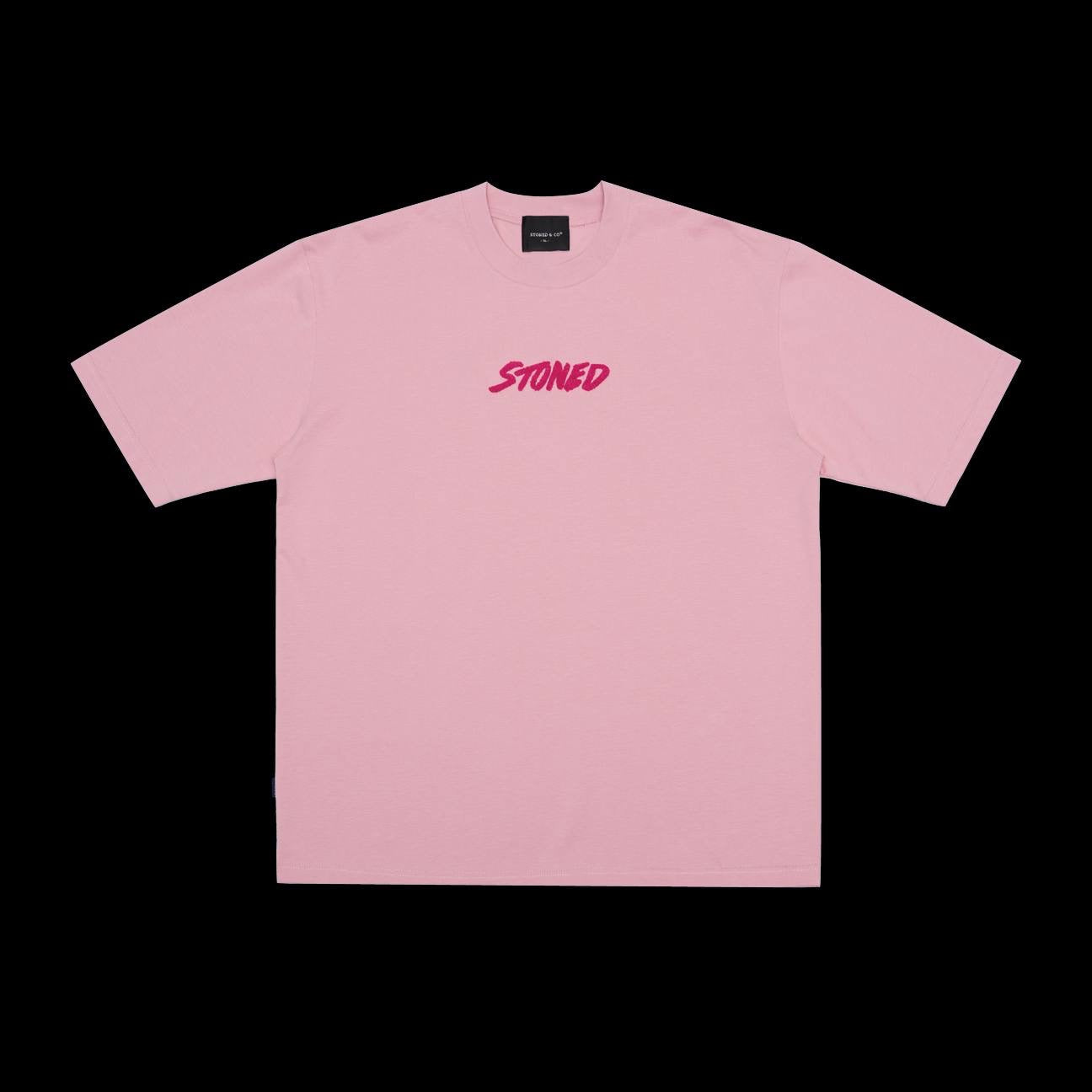 Stoned & Co. WBB25 Genetic Cloud Tee Pink