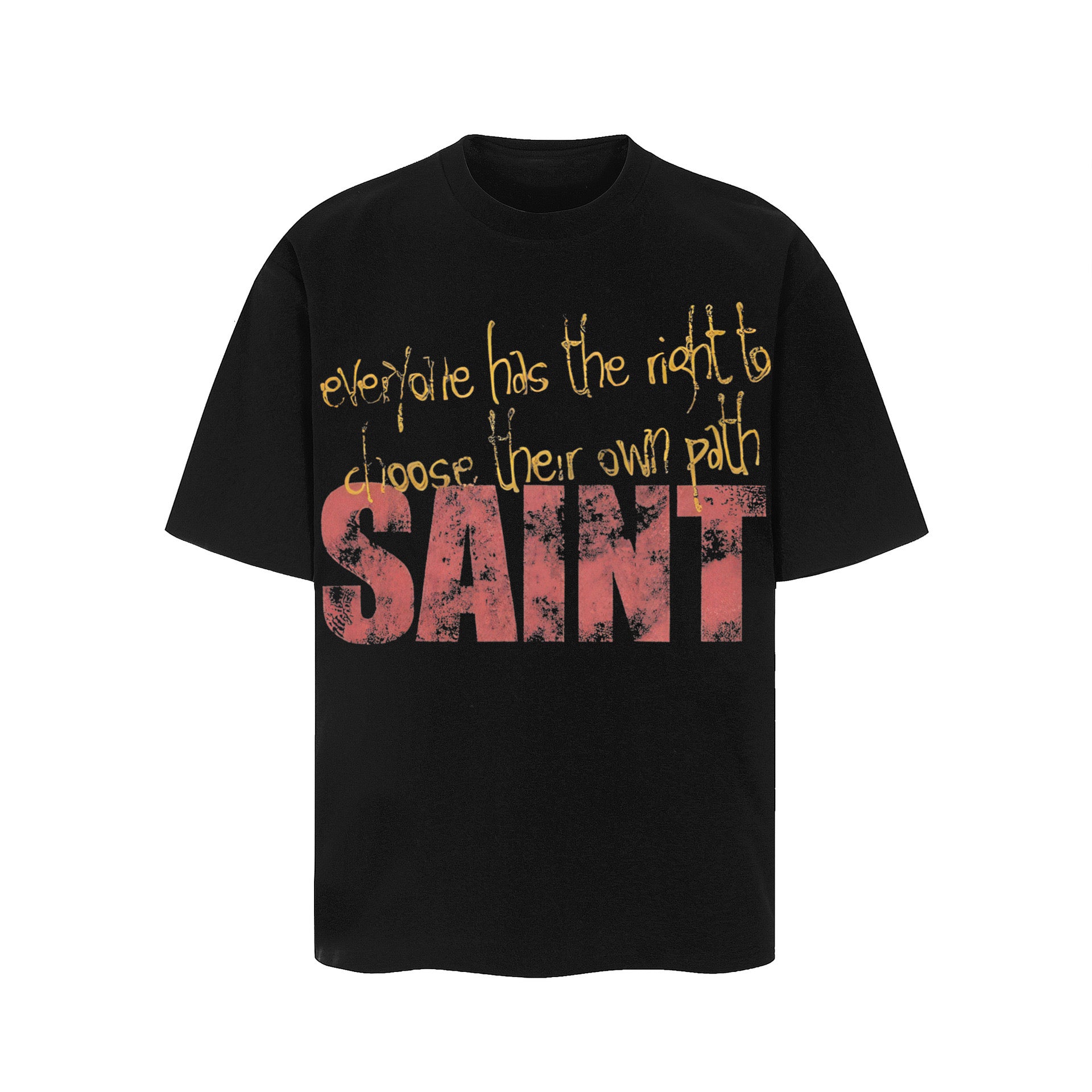 OWN PATH BLACK VINTAGE T SHIRT (PRE-ORDER)