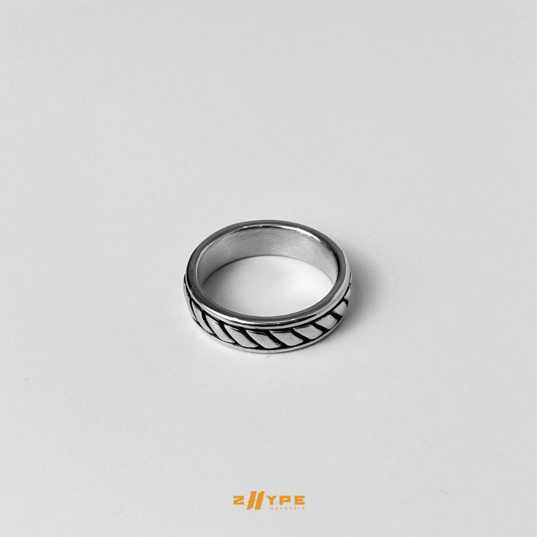 Rope Ring (Silver)