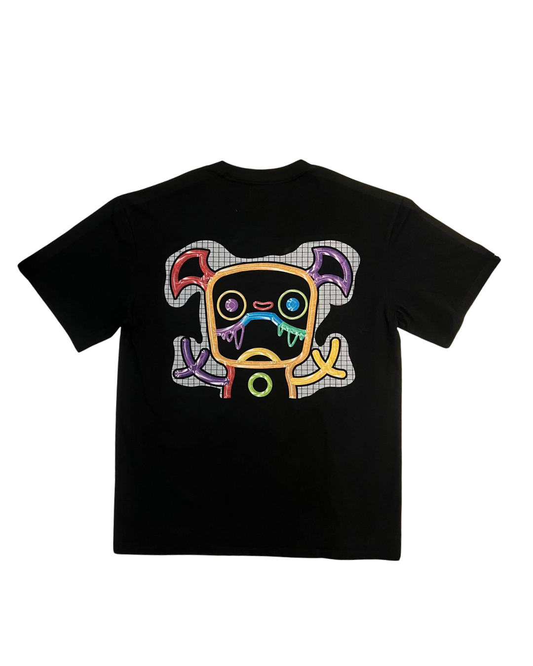 MINDLESS MULTICOLOUR LOGO TEE BLACK