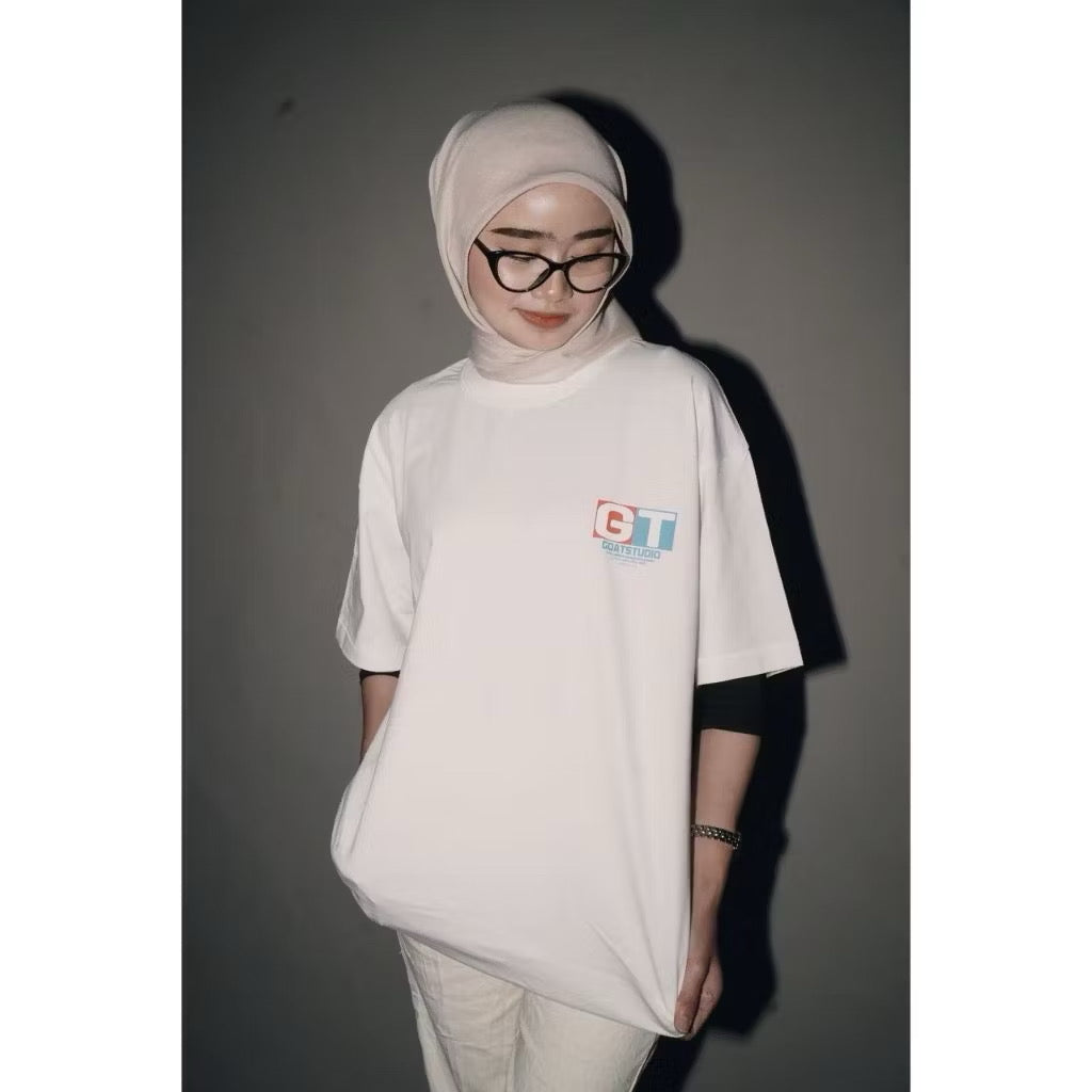 GOAT STUDIO WHITE T SHIRT