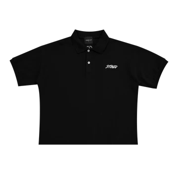 Stoned Basic : Genetic Polo Tee Black