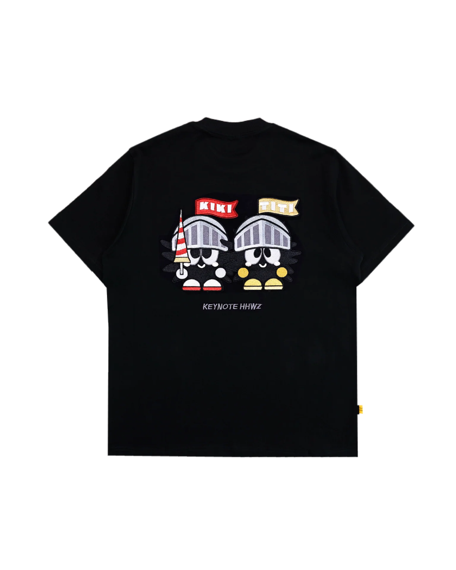 KEYNOTE TWIN KNIGHTMARE TEE BLACK