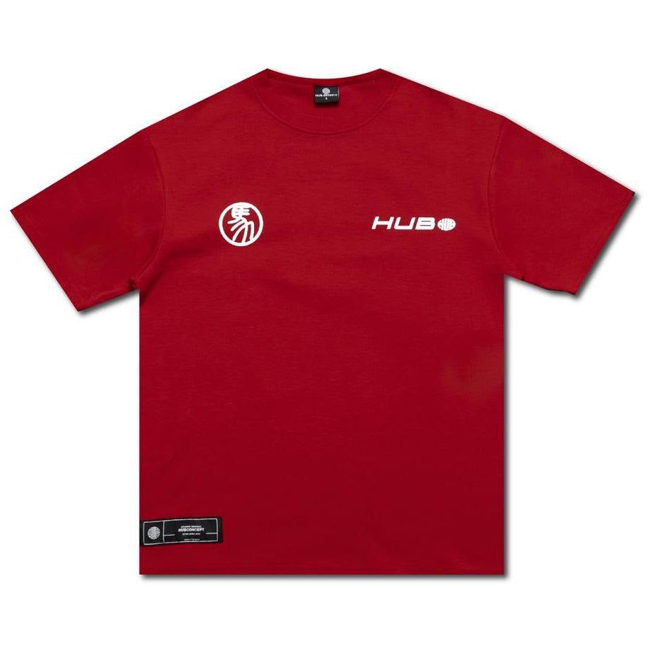 HUBCO CRIMSON HORSE TEE RED
