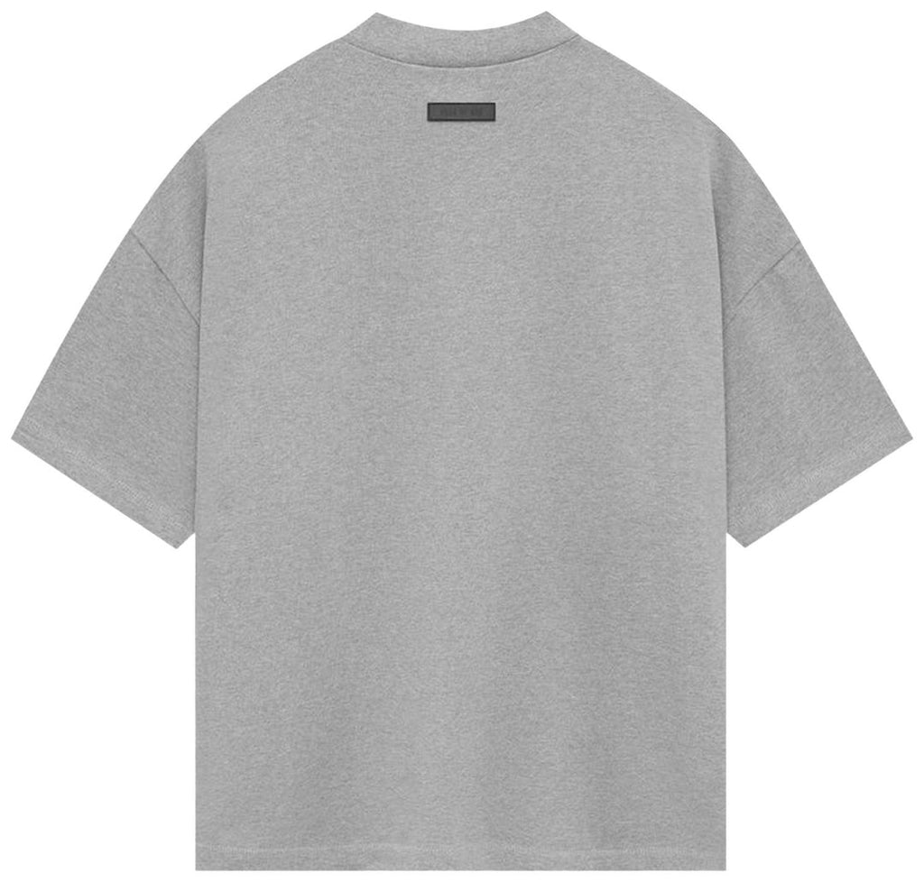 Fear of God Essentials Heavy Jersey Short-Sleeve Tee 'Dark Heather Oatmeal' (FW23)