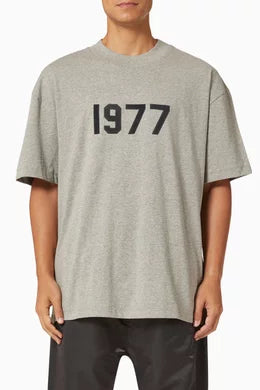 ESSENTIALS 1977 Dark Oatmeal Tee