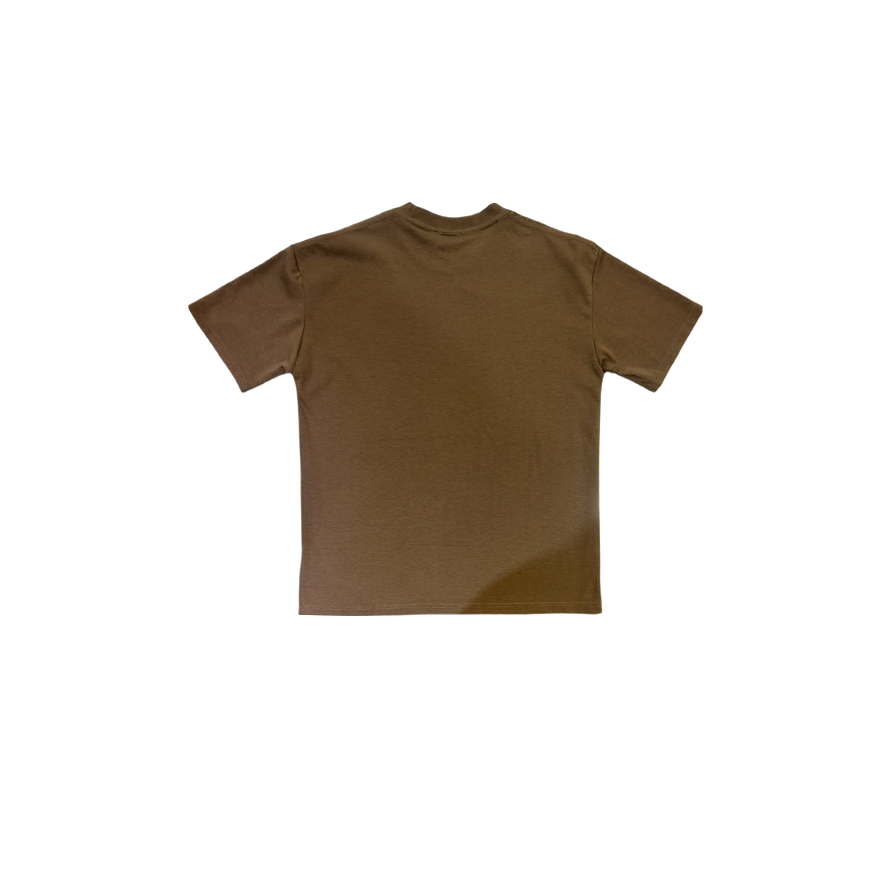 BRB BASIC TEE LIGHT BROWN
