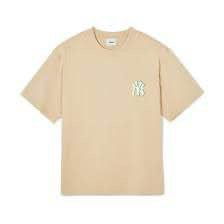 MLB Blue and Green Graphic Logo Tee Brown