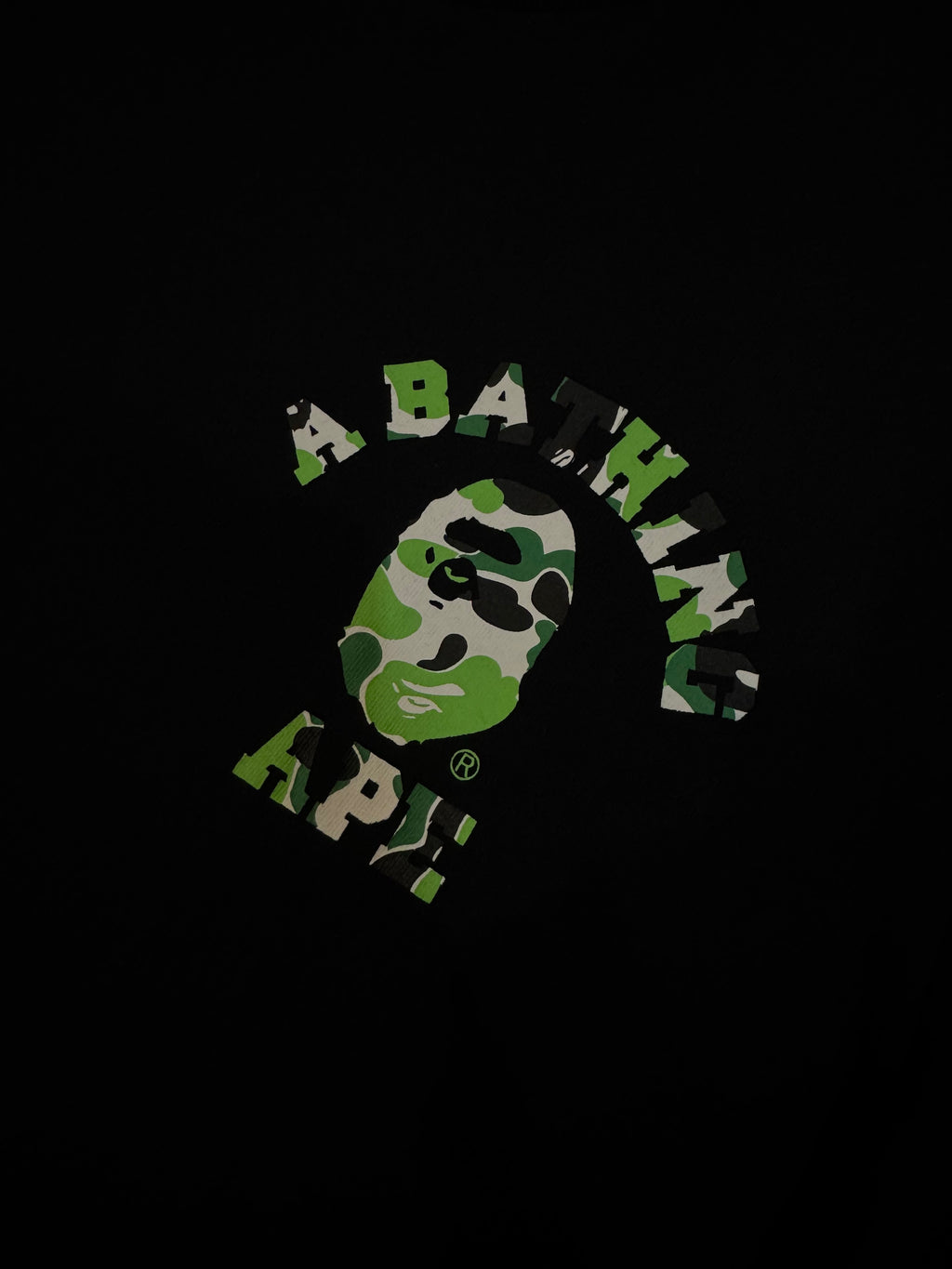 BAPE CHENGDU EXCLUSIVE BLACK TEE