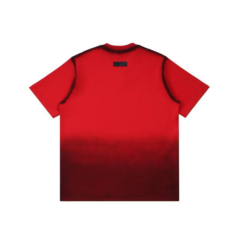 EGLAF FLAMES EGLAF LOGO TEE RED