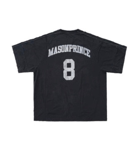 MASONPRINCE Super Club 8 Star Tee Black