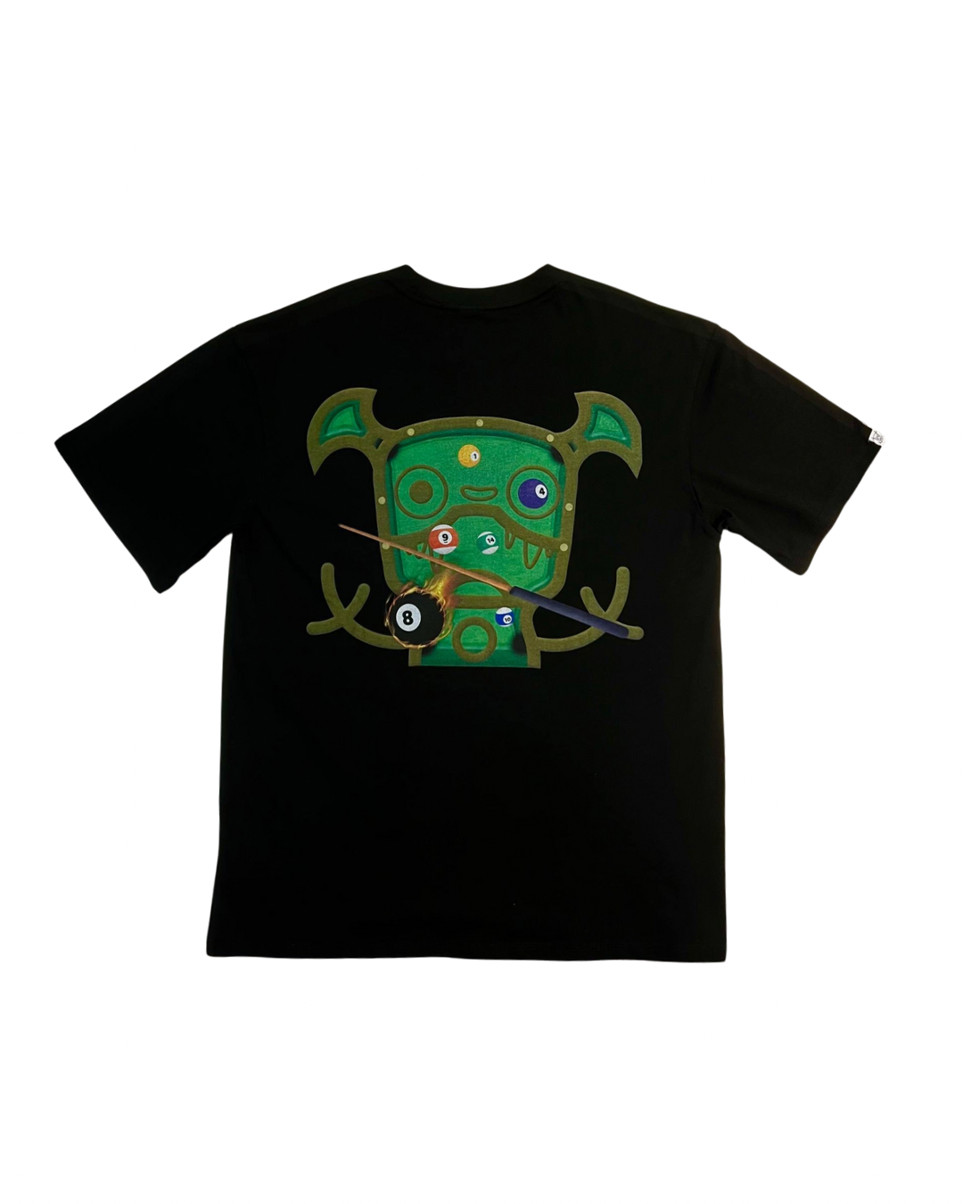 MINDLESS 8 BALL LOGO TEE BLACK