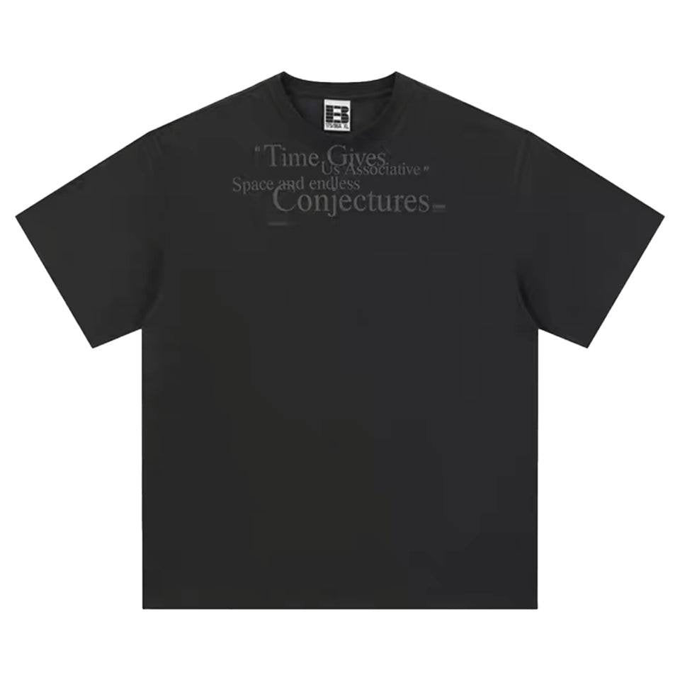 BONELESS CONJECTURES TEE BLACK
