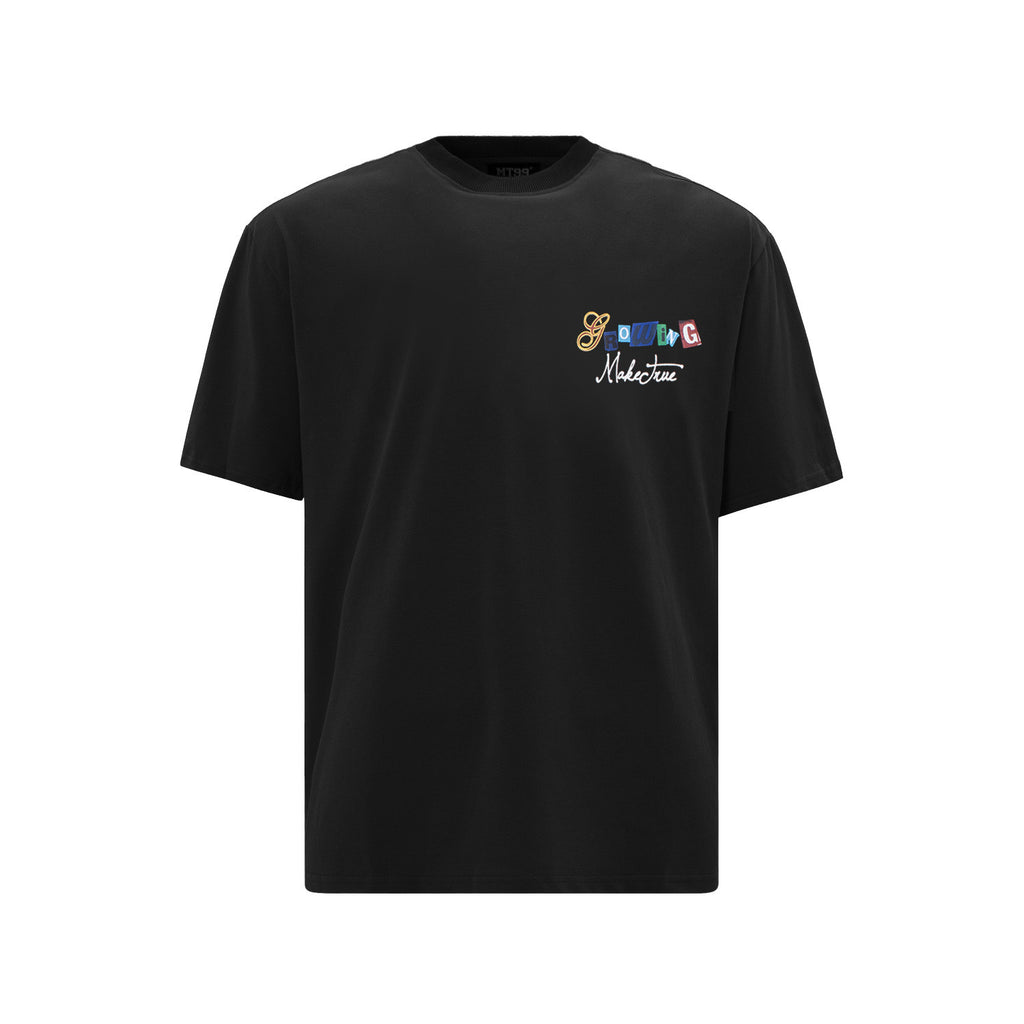 GROWING BLACK T SHIRT (PRE-ORDER)