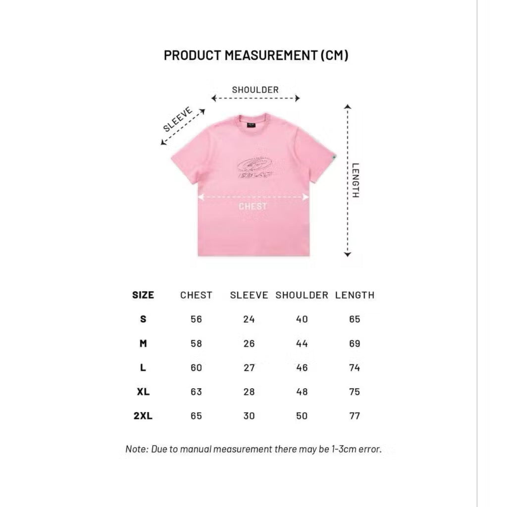 EGLAF EGCB FABRIC STITCH TEE PINK