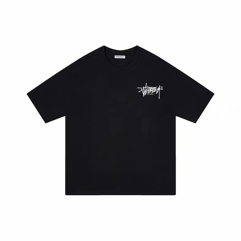 INNERSECT LASER REFLECTIVE BLACK T SHIRT