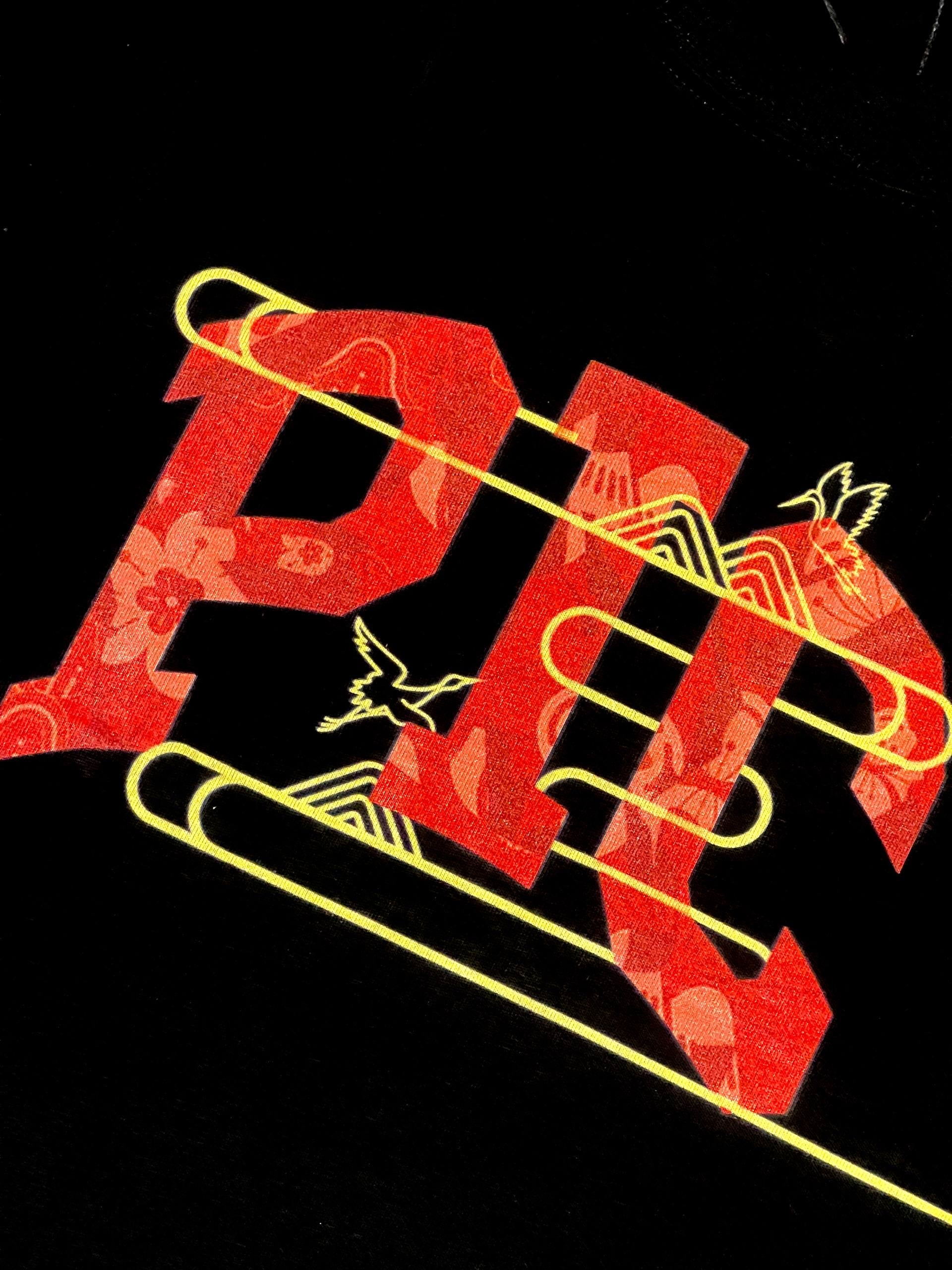 PARODY SMILEY FACE DESIGN 009 BLACK T SHIRT