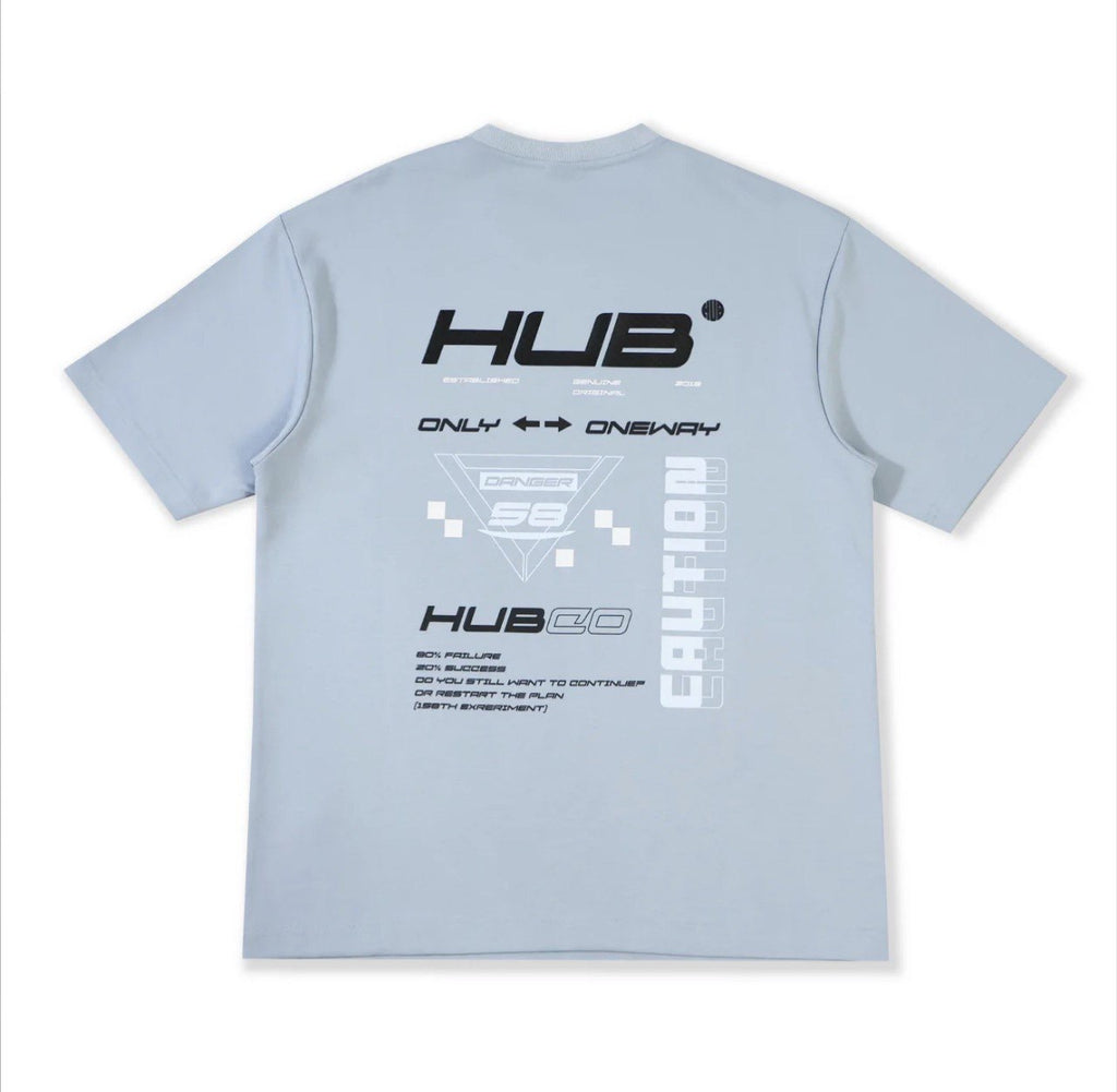 HUB RACEWAY TEE BLUE