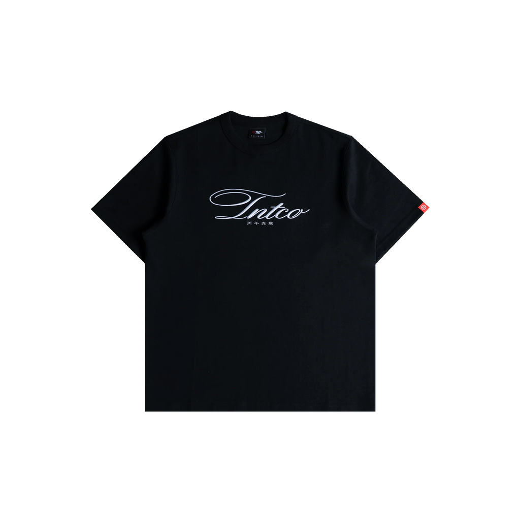 TNTCO CLOUDY HORSE TEE BLACK ON BLACK