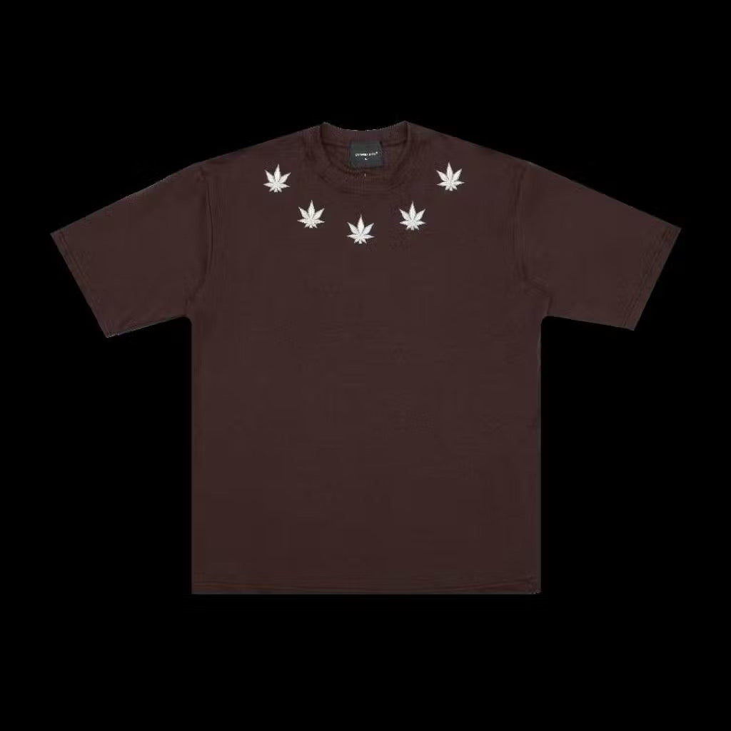 STONED BLESSED25: NSA TEE BROWN