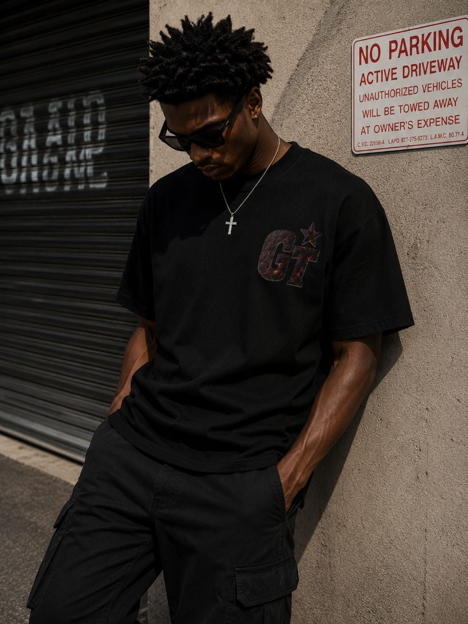 GOAT GT REBORN TEE FIRE BLACK