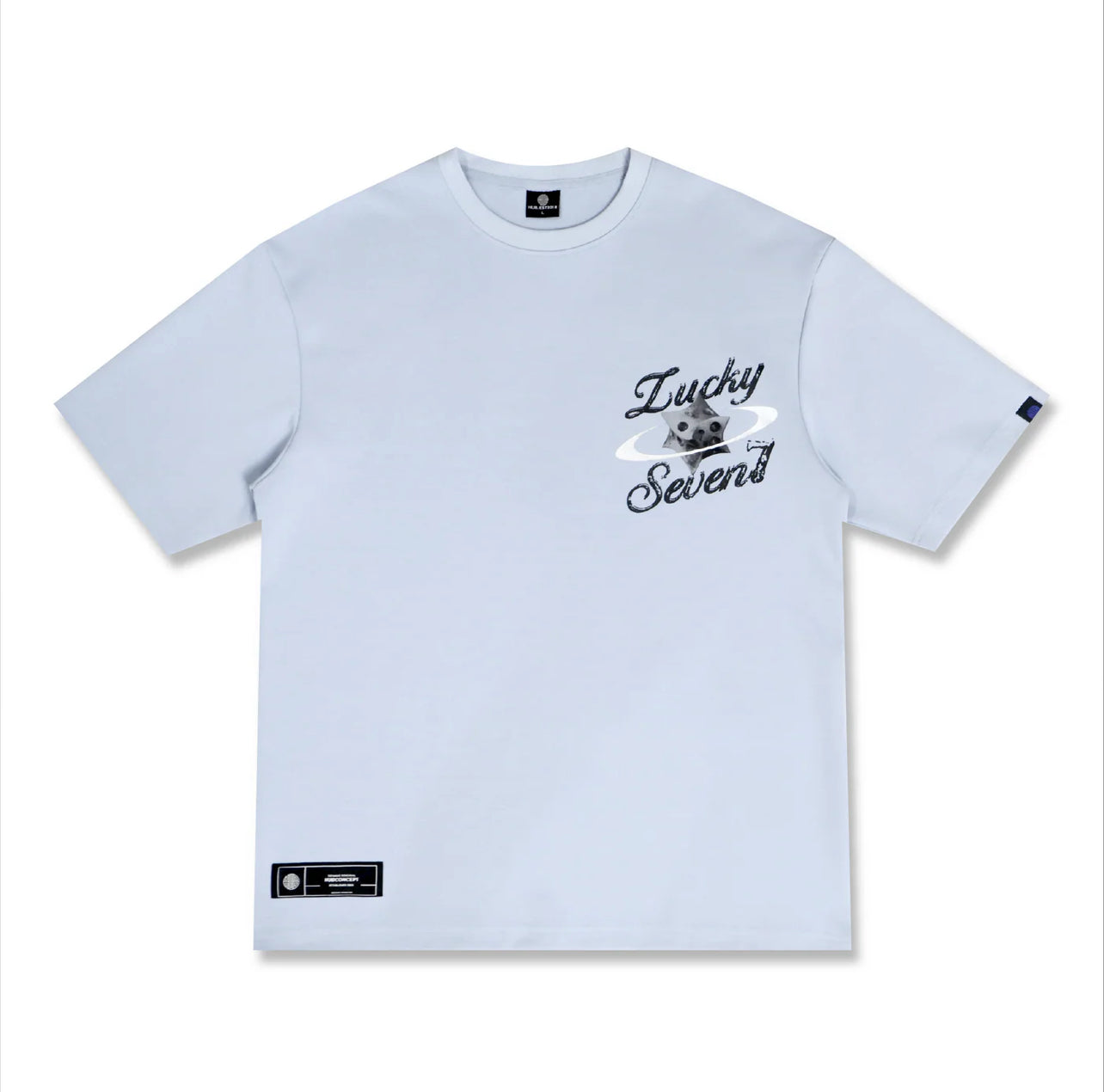 HUBCO LUCKY SEVEN TEE BLUE