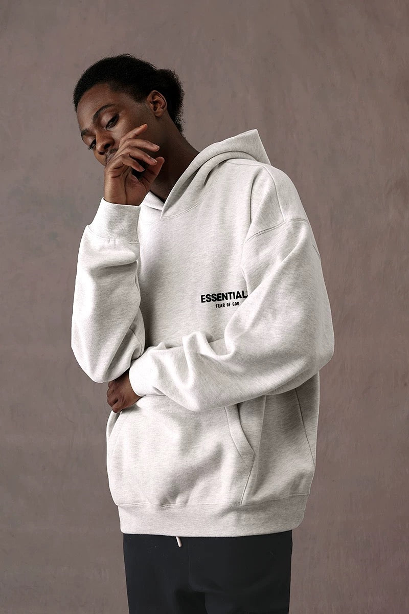 Fear of God Essentials Hoodie Light Oatmeal (SS22)
