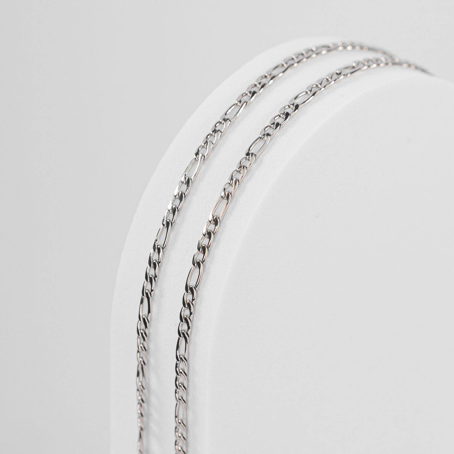 Figaro Chain (Silver) 3mm