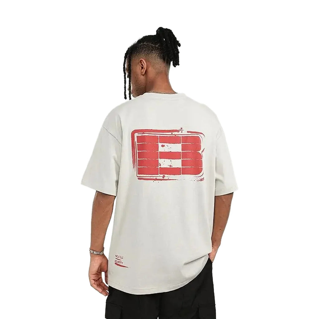 BONELESS Stamp Print S/S Tee Light Apricot )