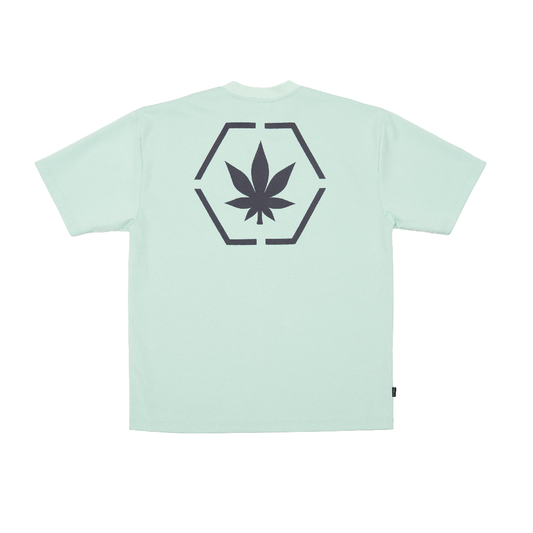 Stoned & Co. Genetic Hexagon Tee Tiffany