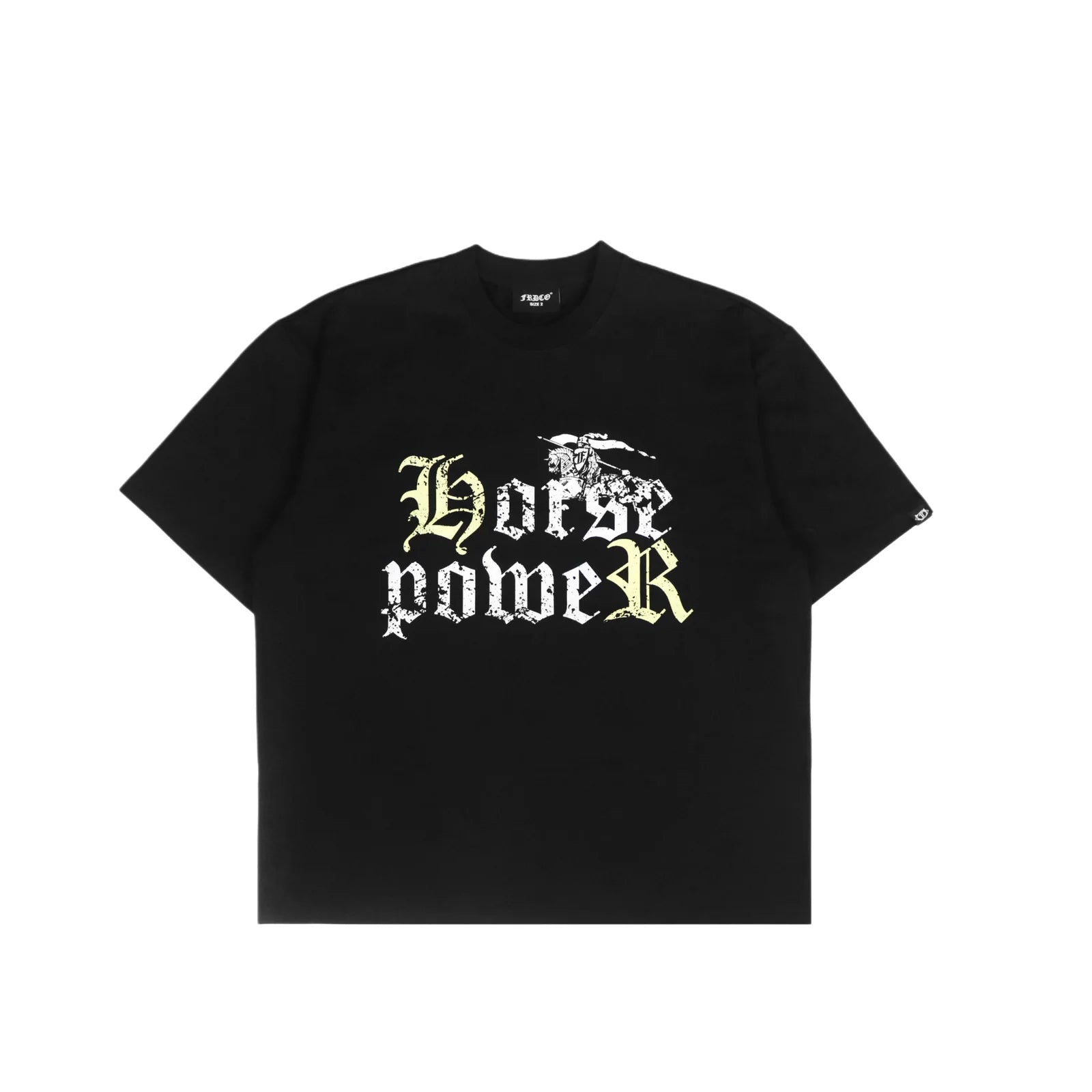FRDCO HORSE POWER TEE BLACK