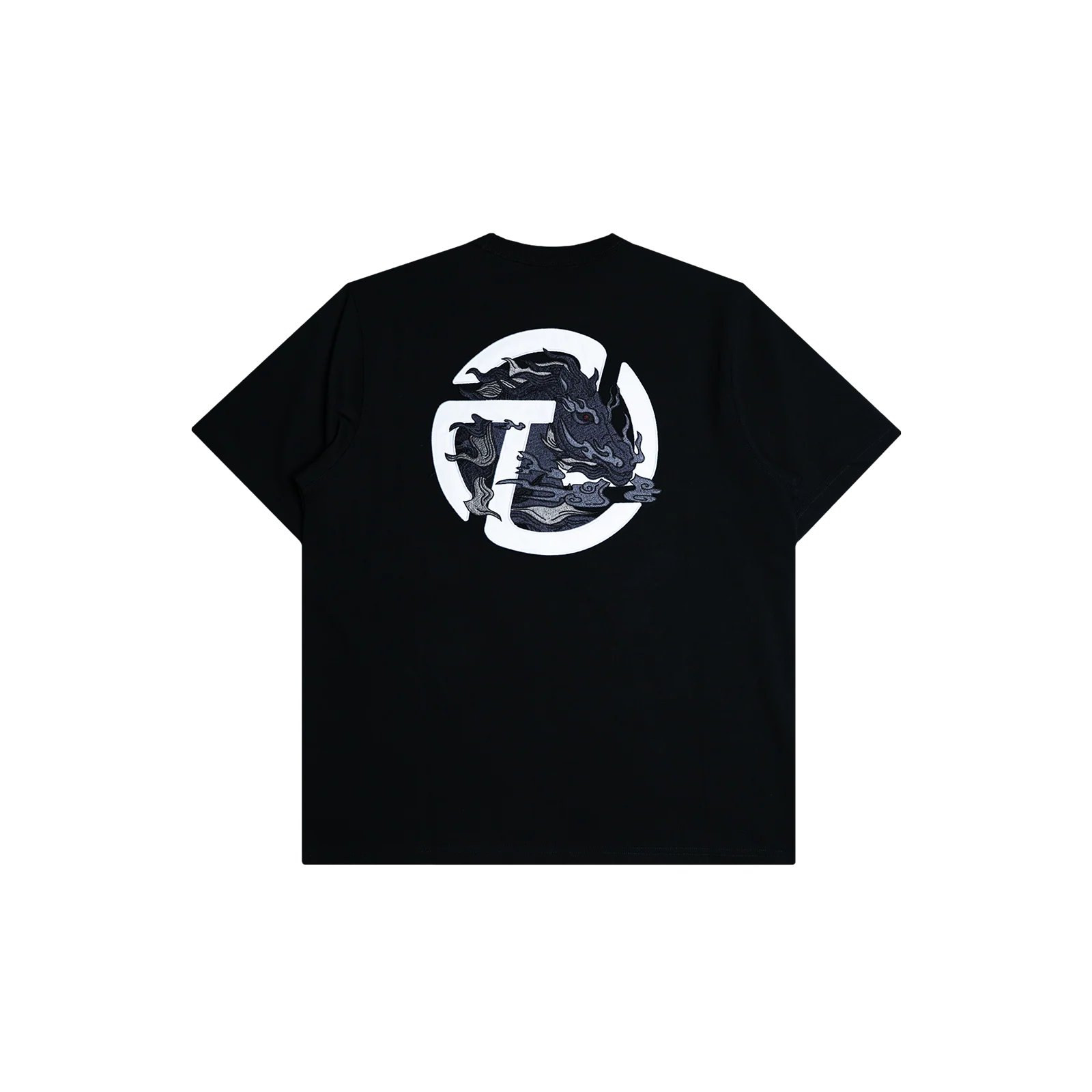 TNTCO FLAME HORSE TEE BLACK