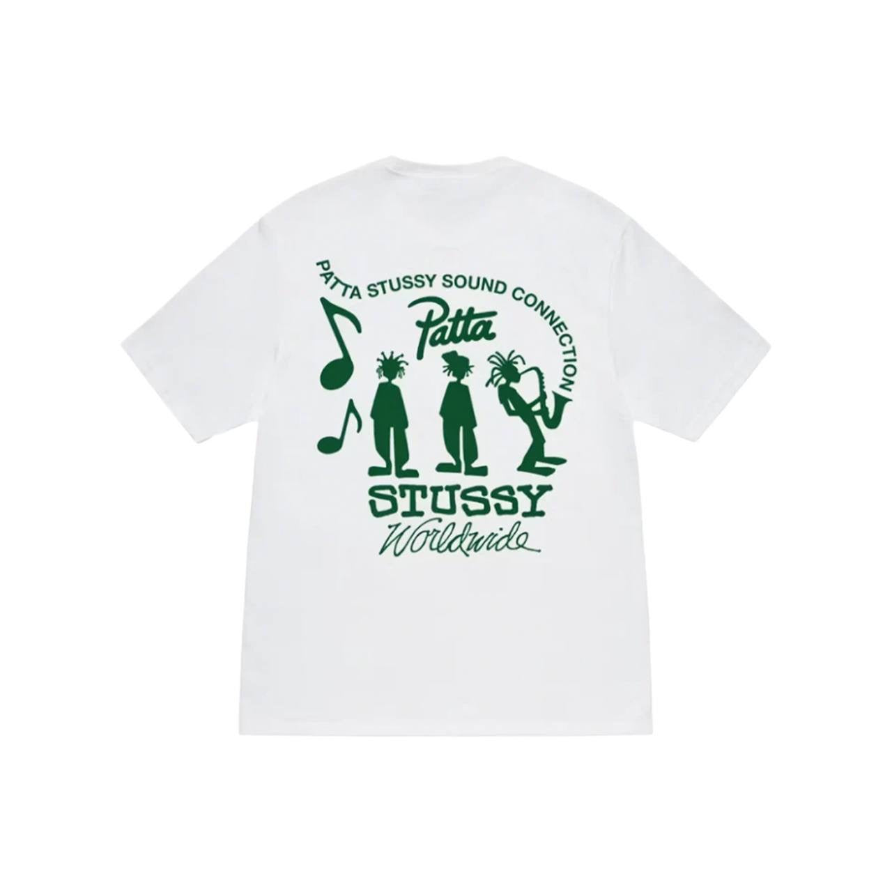Stüssy x Patta Sound Connection Tee White