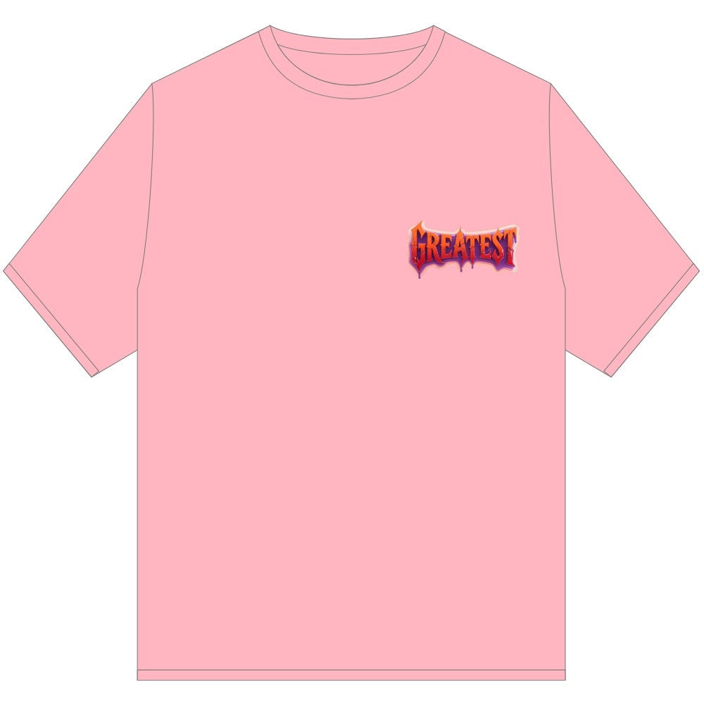 GOAT MOLTEN ENERGY TEE SHIRT PINK