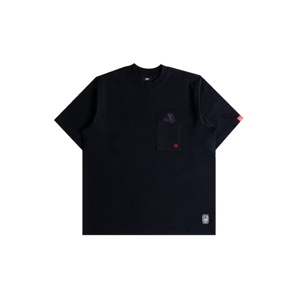 TNTCO SNAKE LOGO TEE BLACK