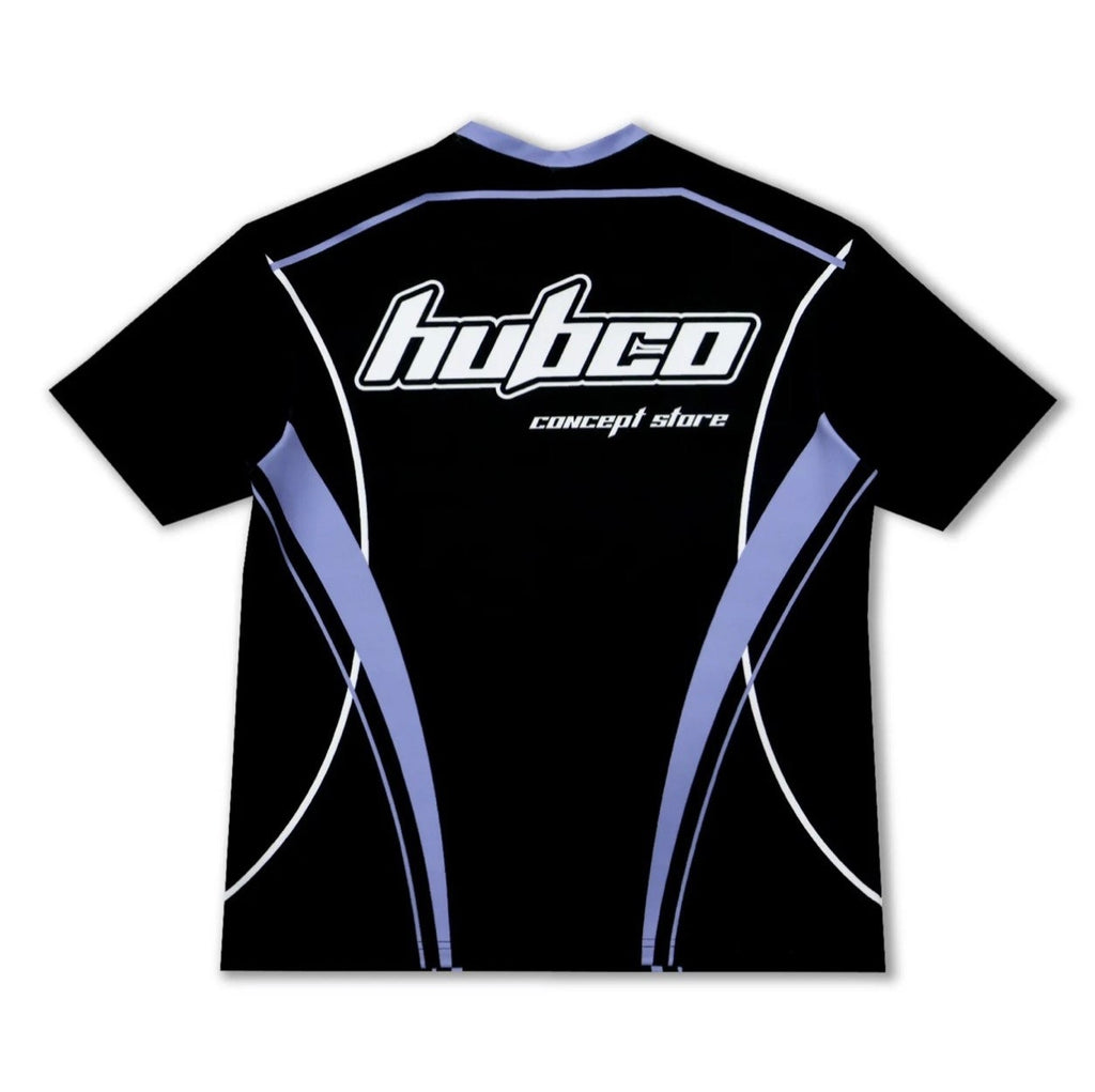 CYBER STRIKER HUBCO TEE BLACK BLUE