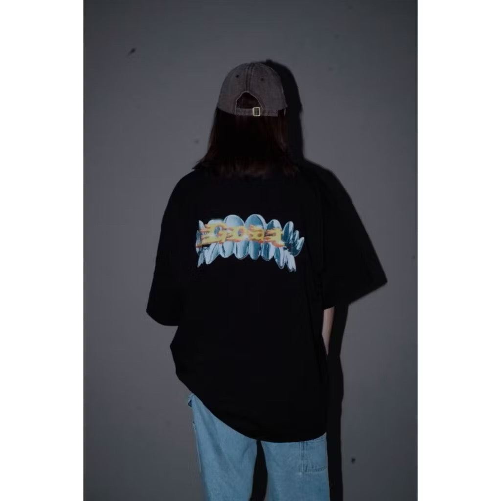 GOAT STREET CHROME BLACK T SHIRT