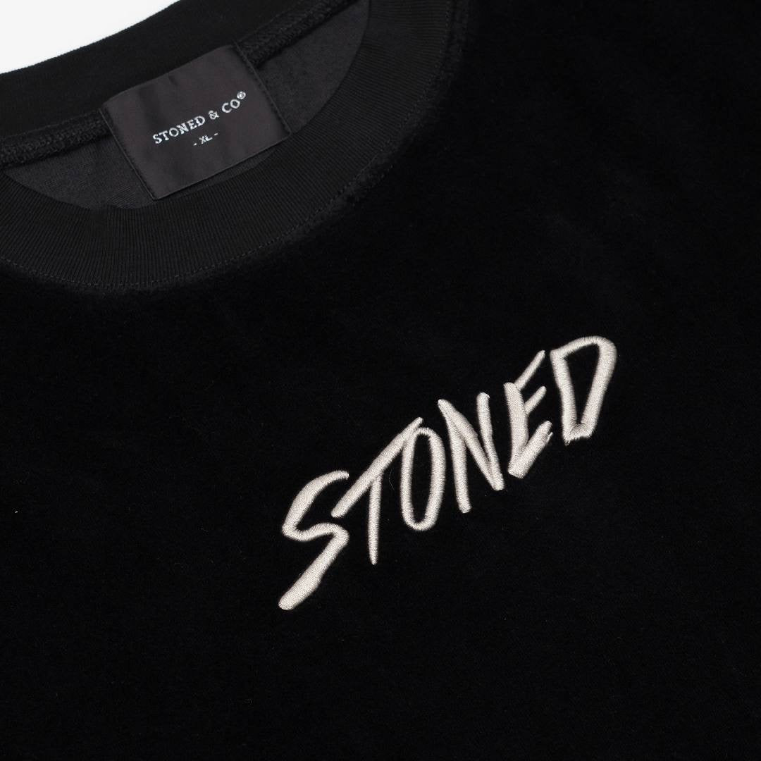 Stoned & Co Void : Genetic Velvet Tee Black