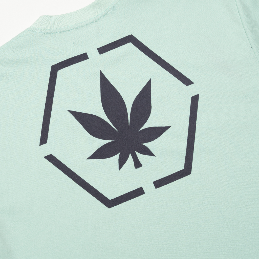 Stoned & Co. Genetic Hexagon Tee Tiffany